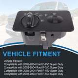 JDMSPEED Headlight Switch For Ford F-250 F-350 F-450 F-550 F-650 F-750 Super Duty 1999-05