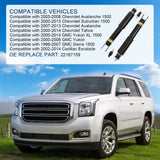 JDMSPEED Pair Left Right For Cadillac Escalade Front Quality Air Shock Set 22187157