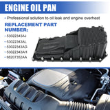 JDMSPEED Engine Oil Pan For Dodge Durango Jeep Grand Cherokee 2011-18 V8 5.7L 53022343AL