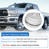 JDMSPEED Fuel Filter Cap Cover Aluminum 68436815AB For Dodge Ram 1500 2500 3500 2019-2024