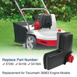 JDMSPEED Mower Fuel Gas Tank 36863 36752 NEW For Tecumseh OHH45 OHH50 OHH55 OHH60 OHH65