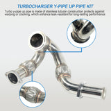 JDMSPEED New Turbocharger Y-Pipe Up Pipe Kit For Ford 6.0L Powerstroke Diesel 2003-2007
