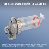 JDMSPEED Fuel Water Sedimenter Separator For 1998-2004 Isuzu NQR NPR NPR-HD 4HE1 4.8L