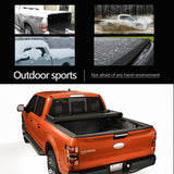 JDMSPEED 8FT Long Bed Hard 3-fold Tonneau Cover For 99-16 Ford F250 350 F550 Super Duty