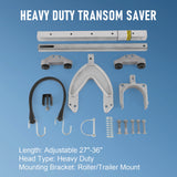 JDMSPEED For 400-RB Adjustable 27-36" Transom Saver Composite Head Holds Engine