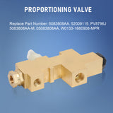 JDMSPEED Brass Brake Proportioning Valve Fit For Jeep CJ XJ & YJ Jeep Wrangler 1987-1996