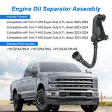 JDMSPEED For Ford Super Duty 20-24 Separator Vapor Canister Purge Valve PC3Z-6A785-A