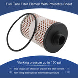 JDMSPEED Fuel Tank Filter 30 Micron 496-5 For Gasoline Biodiesel Water Separate Diesel