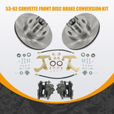 JDMSPEED Front Disc Brake Conversion Kit NEW For Motors 1949-54 Chevy Car/53-62 Corvette