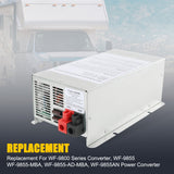 JDMSPEED 55 Amp RV Converter Deck Power Converter Charger RV Trailer Camper 12V WF-9855