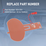 JDMSPEED Horn Contact For Select 2001-2007 Ford Models Fit 924-904