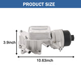 JDMSPEED 11428643745 Engines Oil Filter Housing For MINI COOPER N18 R55 R60 R57 R58 R56