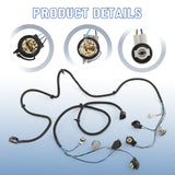 JDMSPEED LH & RH Side Tail Light Lamp Wiring Harness For Chevy Silverado GMC Sierra