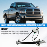 JDMSPEED Front Driver Power Window Regulator w/Motor For Dodge 98-03 Durango 00-04 Dakota