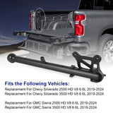 JDMSPEED Auxiliary Tailgate Step Handle 85116689 For Silverado 2019-2024 Sierra 1500 2500
