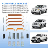 JSMDPEED 18K1773 Fits For Jeep 2008-2012 Liberty Gold Rear Parking Brake Hardware Kit