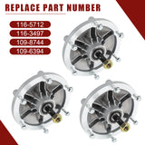 JDMSPEED 3x 48" 52" Deck Spindles For Exmark 116-3497 109-8744 116-5138 116-5712 109-6394