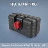 JDMSPEED For Tecumseh 34156A One Gallon Fuel Tank with Cap Gas 4 Quart