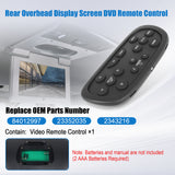 JDMSPEED DVD Entertainment Remote Control For Chevrolet Silverado GMC Sierra 2014-2020
