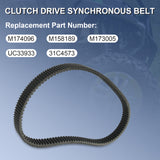 JDMSPEED Drive Belt M174096 M158189 for John Deere XUV Gator 825i 855D 825M 825E 855M