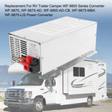 JDMSPEED 75 Amp DC Auto Detect Deckmount Converter Charger For WFCO WF-9875-AD-CB WF-9800