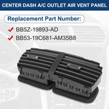 JDMSPEED BB5Z-19893-AD Dash A/C Heater-Air Outlet Louver Vent Fit Ford Explorer 2011-2015