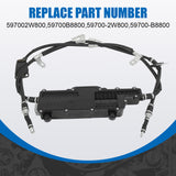 JDMSPEED Parking Brake Assy Electronic 59700B8800 597002W80 For Hyundai Santa Fe 2012-19