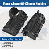 JDMSPEED Topkick upper & lower air box cleaner Housing Set NEW For GMC Chevrolet Kodiak