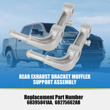 JDMSPEED 2Pcs Exhaust Bracket Left Right 68275662AB 68395841AA NEW For Ram 1500 2019-2025