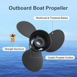 JDMSPEED Fit Mercury Mercruiser 14-1/4x21 RH 14.25" x 21" Aluminum Propeller 48-832832A45
