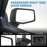 JDMSPEED Right Side Power Heated Mirror+Temp+BSM NEW For Chevy Silverado 1500 2019-2024