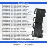 JDMSPEED Radiator Shutter Assembly 84378163 For 2015-2020 Cadillac Escalade GMC Yukon