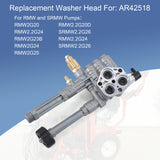 JDMSPEED For RMW and SRMW Pumps Troy Bilt Complete Pressure Washer Pump Head Assy AR42518