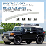 JDMSPEED For Toyota FJ Cruiser 4.0L 07-14 Outside Upper Windshield Moulding 75503-35061