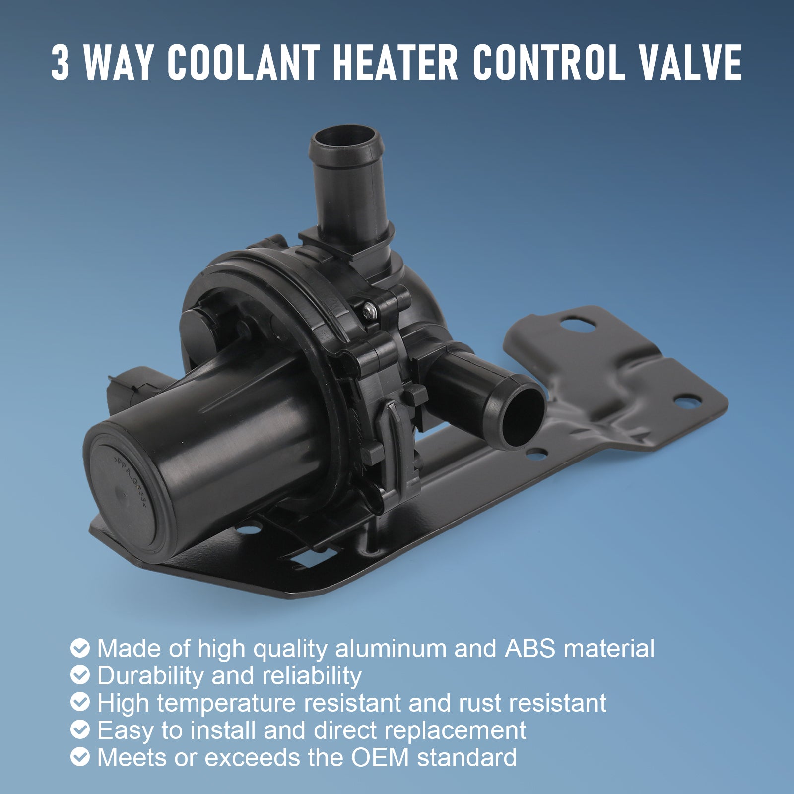 Heater Control JDMSPEED 3-Way Heater Control Valve For Dodge Ram 1500 3.6L 2013 2014 ...