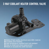 JDMSPEED 3-Way Heater Control Valve For Dodge Ram 1500 3.6L 2013 2014 2015 2016 2017 2018