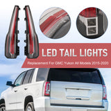 JDMSPEED New Pair LED Tail Lights Rear Lamps For GMC Yukon 2015-2018 2019 2020 Yukon XL