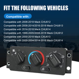 JDMSPEED Hvac Temperature Control Panel NEW For Mack Chu / Cxn / Gu 20992943, 25110700