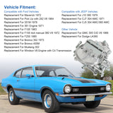 JDMSPEED Carburetor 2300 500 CFM 2 Barrel Manual Choke CJ5 CJ7 CARB NEW For 0-4412S