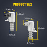 JDMSPEED 4PCS Variable Valve Timing Solenoid Fits Ford F-150 Ford Explorer 3.5L 2011-2017