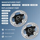 JDMSPEED Pair Front Rear Wheel Hub Rotor For 2014-2022 Polaris RZR XP 1000 RZR S W/ Studs