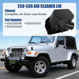 JDMSPEED Air Filter Housing For Jeep Cherokee 2014-2018 10in Lx 8in W x 7-1/2in 258-536