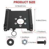 JDMSPEED Seat Swivel Front Right Passenger For Ford 1997-24 Econoline E150 E250 E350 E450