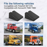 JDMSPEED 2Ps Hood Bumper Support For Peterbilt 567 579 Kenworth T680 T880 L85-6081 M75681