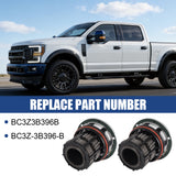 JDMSPEED NEW 2PCS Front Manual Hub Lock BC3Z-3B396-B For Ford F250 350 Super Duty 4X4 G9