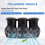 JDMSPEED New Dashboard AC Air Vents W/Hazard Switch 68750-JA00A For Nissan Altima 2007-12