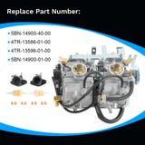 JDMSPEED Carburetor 5BN-14900-01-00 For Yamaha V-Star 650 Classic Custom Silverado XVS650
