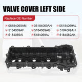 JDMSPEED Engine Valve Cover NEW For Chrysler 300 Dodge Charger Jeep Ram 1500 3.6L 2011-21