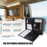 JDMSPEED 30 amp rv power Converter Battery Chargers NEW For RV,Camper,caravans WF-8735-AD