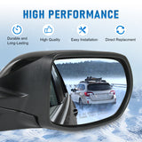 JDMSPEED Black R Side Power Non-Heated Textured Manual Folding For Honda 2012-2016 CR-V